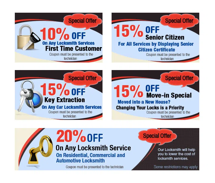 San Antonio Locksmith Solution San Antonio, TX 210-780-6542 - coupon2-set-five